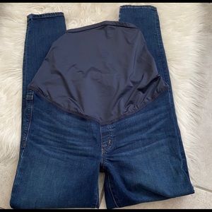 Nwt over the belly madewell maternity skinny jeans